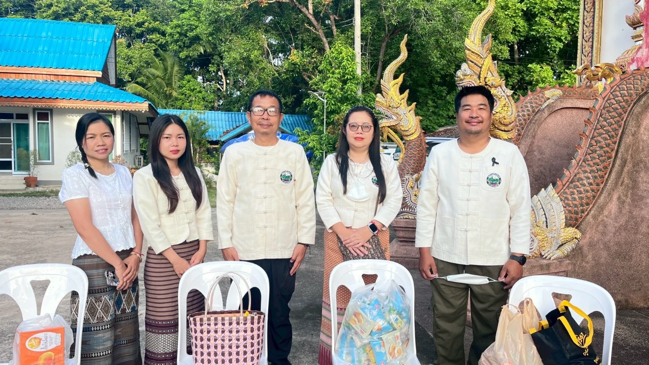 พิธีเจริญพระพุทธมนต์และทำบุญตักบาตร การจัดงานฉลองพระชนมายุ 99 พรรษาของสมเด็จพระอริยวงศาคตญาณ สมเด็จพระสังฆราช สกลมหาสังฆปริฌายก