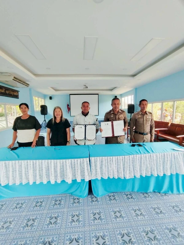 ร่วมลงนามบันทึกข้อตกลง (MOU) ว่าด้วยความร่วมมือในการปฎิบัติตามพระราชบัญญัติตำรวจแห่งชาติ พ.ศ. 2557